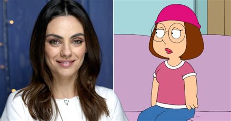 mila kunis family guy|family guy meg real name.